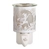 Wax Melter Plug In - White & Gold Silhouette Fly Fairy 13cm Wax Melter Plug In - White & Gold Silhouette Fly Fairy 13cm