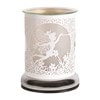 Electric Wax Melter Touch - White Silhouette Fairy 17cm Electric Wax Melter Touch - White Silhouette Fairy 17cm