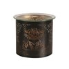 Tealight Wax Melter and Candle Holder - Black & Gold Silhouette Melter Highland Tealight Wax Melter and Candle Holder - Black & Gold Silhouette Melter Highland