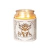 Tealight Wax Melter and Candle Holder - White & Gold Silhouette Melter Highland Tealight Wax Melter and Candle Holder - White & Gold Silhouette Melter Highland