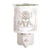Wax Melter Plug In - White & Gold Silhouette Highland 13cm Wax Melter Plug In - White & Gold Silhouette Highland 13cm