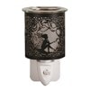 Wax Melter Plug In - Black & Gold Silhouette Seated Fairy 13cm Wax Melter Plug In - Black & Gold Silhouette Seated Fairy 13cm