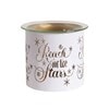 Tealight Wax Melter and Candle Holder - White & Gold Silhouette Melter Reach Tealight Wax Melter and Candle Holder - White & Gold Silhouette Melter Reach