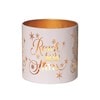 Tealight Wax Melter and Candle Holder - White & Gold Silhouette Melter Reach Tealight Wax Melter and Candle Holder - White & Gold Silhouette Melter Reach