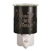Wax Melter Plug In - Black & Gold Silhouette Reach 13cm Wax Melter Plug In - Black & Gold Silhouette Reach 13cm