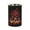 LED Melter Let It Snow Black 12cm LED Melter Let It Snow Black 12cm