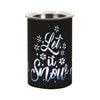 LED Melter Let It Snow Black 12cm LED Melter Let It Snow Black 12cm