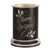 Electric Wax Melter Touch - Black Silhouette Merry 17cm Electric Wax Melter Touch - Black Silhouette Merry 17cm
