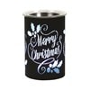 LED Melter Merry Christmas Black 12cm LED Melter Merry Christmas Black 12cm