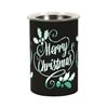 LED Melter Merry Christmas Black 12cm LED Melter Merry Christmas Black 12cm