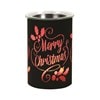 LED Melter Merry Christmas Black 12cm LED Melter Merry Christmas Black 12cm