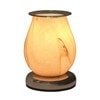 Electric Wax Melter Touch - Natural Swirl Oval 16cm Electric Wax Melter Touch - Natural Swirl Oval 16cm