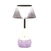 Lined Shade LED Colour Changing Glitter Lamp 15 x 28cm Lined Shade LED Colour Changing Glitter Lamp 15 x 28cm