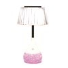 Pleated Shade LED Colour Changing Glitter Lamp 15 x 28cm Pleated Shade LED Colour Changing Glitter Lamp 15 x 28cm