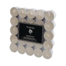 Ivory Unscented Tealights Pack of 50 Ivory Unscented Tealights Pack of 50
