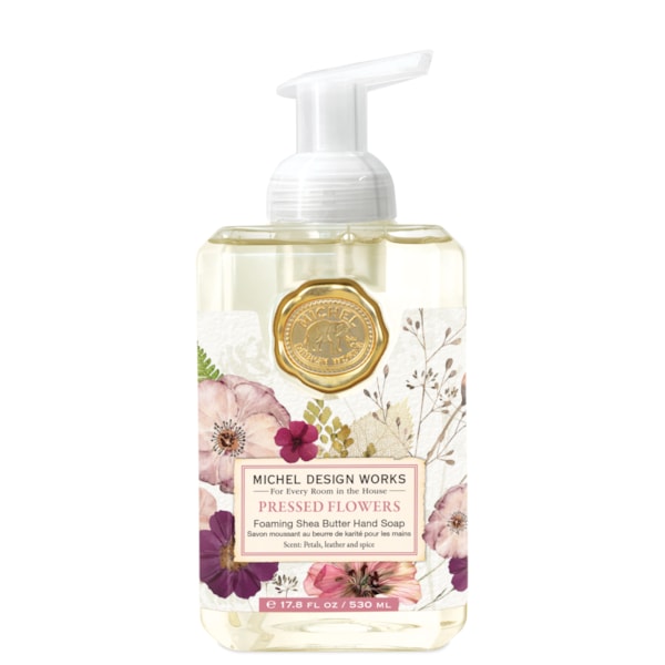Pressed Flowers Foaming Hand Soap by Michel Design Works Pressed Flowers Foaming Hand Soap by Michel Design Works