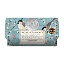 Winterberry & Balsam Bath Soap Bar by Michel Design Works Winterberry & Balsam Bath Soap Bar by Michel Design Works