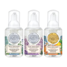 Mini Foaming Hand Soap Set Freshly Picked Collection by Michel Design Works