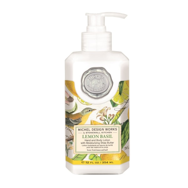 Lemon Basil Hand and Body Lotion by Michel Design Works Lemon Basil Hand and Body Lotion by Michel Design Works