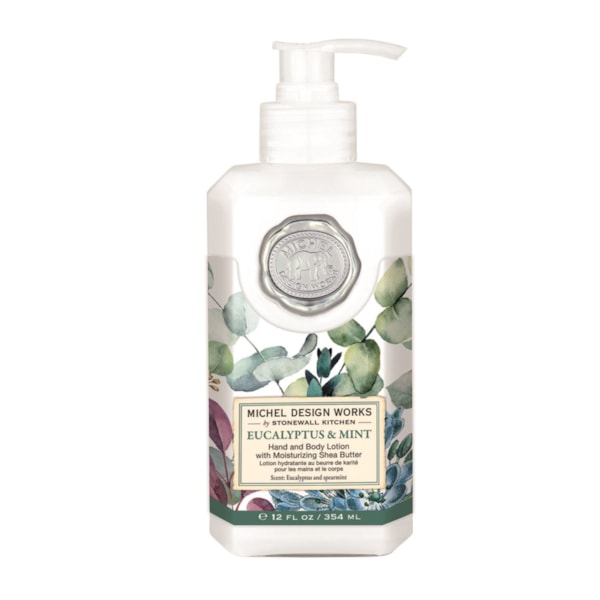 Eucalyptus and Mint Hand and Body Lotion by Michel Design Works Eucalyptus and Mint Hand and Body Lotion by Michel Design Works
