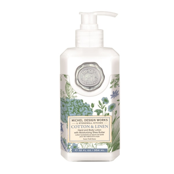 Cotton & Linen Hand and Body Lotion by Michel Design Works Cotton & Linen Hand and Body Lotion by Michel Design Works