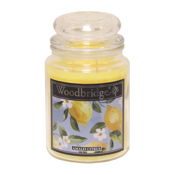 Amalfi Citrus Woodbridge Large Scented Candle Jar Amalfi Citrus Woodbridge Large Scented Candle Jar