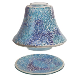 Jar Shade & Tray Set - Azure Crackle Jar Shade & Tray Set - Azure Crackle