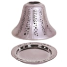 Jar Shade & Tray Set - Obsidian Ceramic Jar Shade & Tray Set - Obsidian Ceramic