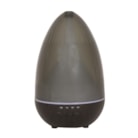 LED Ultrasonic Diffuser - Smoked Oval Dome Dark Wood 19cm LED Ultrasonic Diffuser - Smoked Oval Dome Dark Wood 19cm