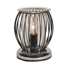 Electric Wax Melter Touch – Black Framework Industrial Oval 17cm Electric Wax Melter Touch – Black Framework Industrial Oval 17cm