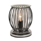 Electric Wax Melter Touch – Black Framework Industrial Oval 17cm Electric Wax Melter Touch – Black Framework Industrial Oval 17cm