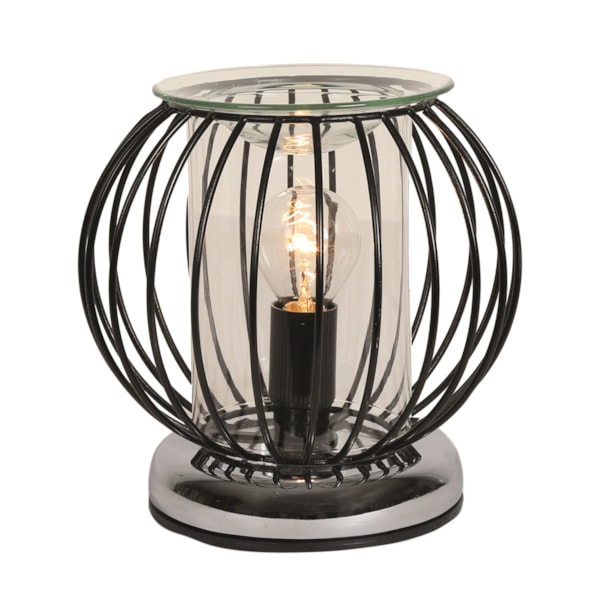 Electric Wax Melter Touch – Black Framework Industrial Sphere 17cm Electric Wax Melter Touch – Black Framework Industrial Sphere 17cm