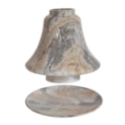 Jar Shade & Tray Set - Grigio Marble Jar Shade & Tray Set - Grigio Marble