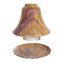 Jar Shade & Tray Set - Breccia Marble Jar Shade & Tray Set - Breccia Marble