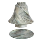 Jar Shade & Tray Set - Jade Marble Jar Shade & Tray Set - Jade Marble