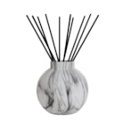 Noir Marble Large Glass Reed Diffuser Bottle & 50 Fibre Reeds Noir Marble Large Glass Reed Diffuser Bottle & 50 Fibre Reeds