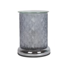 Electric Wax Melter Touch - Grey Glass Leaf 16cm Electric Wax Melter Touch - Grey Glass Leaf 16cm