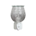 Wax Melter Plug In - Clear Glass Leaf 12cm Wax Melter Plug In - Clear Glass Leaf 12cm