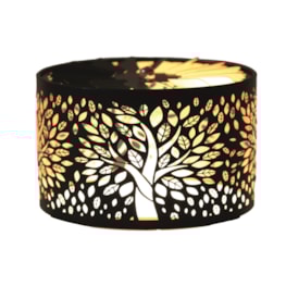 Carousel Shade Metal Silhouette - Black & Gold Tree of Life 13cm Carousel Shade Metal Silhouette - Black & Gold Tree of Life 13cm