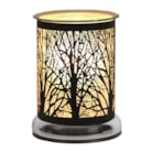Electric Wax Melter Touch - Black Silhouette Forest 17cm Electric Wax Melter Touch - Black Silhouette Forest 17cm
