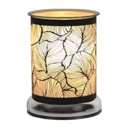 Electric Wax Melter Touch - Black Silhouette Botanicals 17cm Electric Wax Melter Touch - Black Silhouette Botanicals 17cm