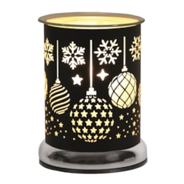Electric Wax Melter Touch - Black Silhouette Baubles 17cm Electric Wax Melter Touch - Black Silhouette Baubles 17cm