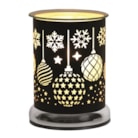 Electric Wax Melter Touch - Black Silhouette Baubles 17cm Electric Wax Melter Touch - Black Silhouette Baubles 17cm