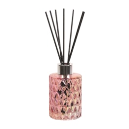 Pink Lustre Glass Reed Diffuser Bottle & 50 Fibre Reeds Pink Lustre Glass Reed Diffuser Bottle & 50 Fibre Reeds