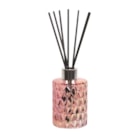 Pink Lustre Glass Reed Diffuser Bottle & 50 Fibre Reeds Pink Lustre Glass Reed Diffuser Bottle & 50 Fibre Reeds