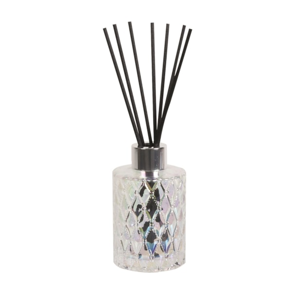 Clear Lustre Glass Reed Diffuser Bottle & 50 Fibre Reeds Clear Lustre Glass Reed Diffuser Bottle & 50 Fibre Reeds