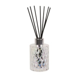 Clear Lustre Glass Reed Diffuser Bottle & 50 Fibre Reeds Clear Lustre Glass Reed Diffuser Bottle & 50 Fibre Reeds