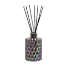 Grey Lustre Glass Reed Diffuser Bottle & 50 Fibre Reeds Grey Lustre Glass Reed Diffuser Bottle & 50 Fibre Reeds