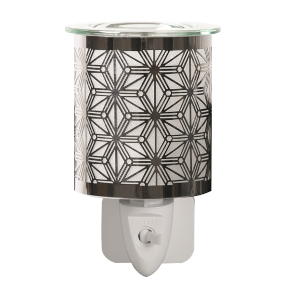 Wax Melter Plug In - Chrome Star 13cm Wax Melter Plug In - Chrome Star 13cm