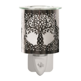 Wax Melter Plug In - Chrome Tree of Life 13cm Wax Melter Plug In - Chrome Tree of Life 13cm